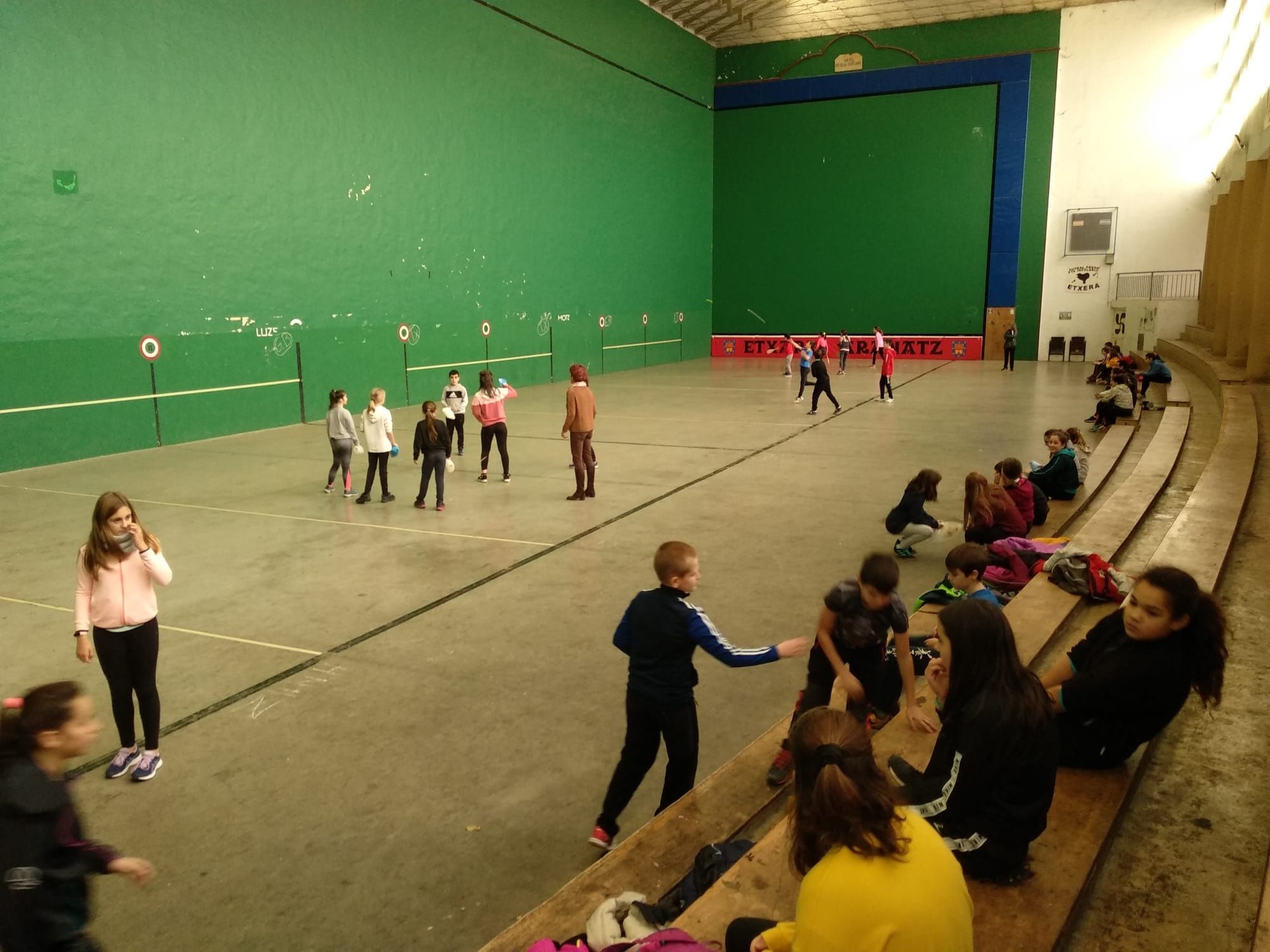 Iñigo Aritza Pilota Txapelketa ikastolako frontoira