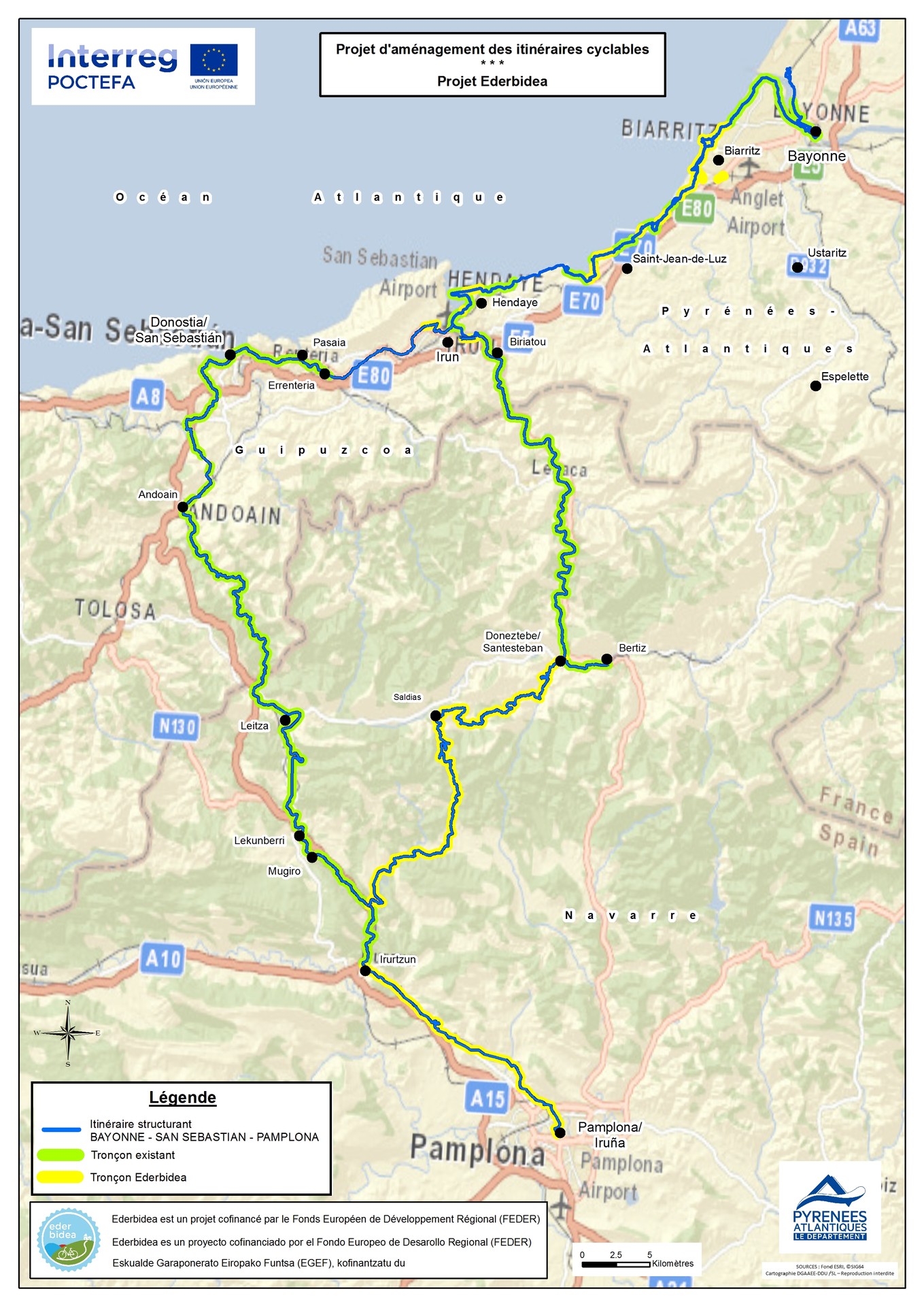 Ederbidea bizikleta bidearen tramitazioak  aurrera segitzen du