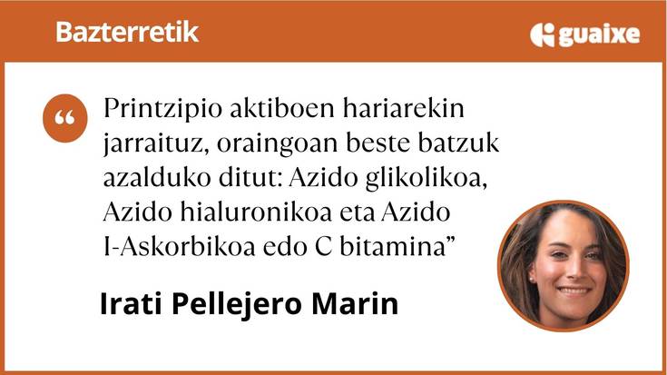 Kosmetikako printzipio aktiboak