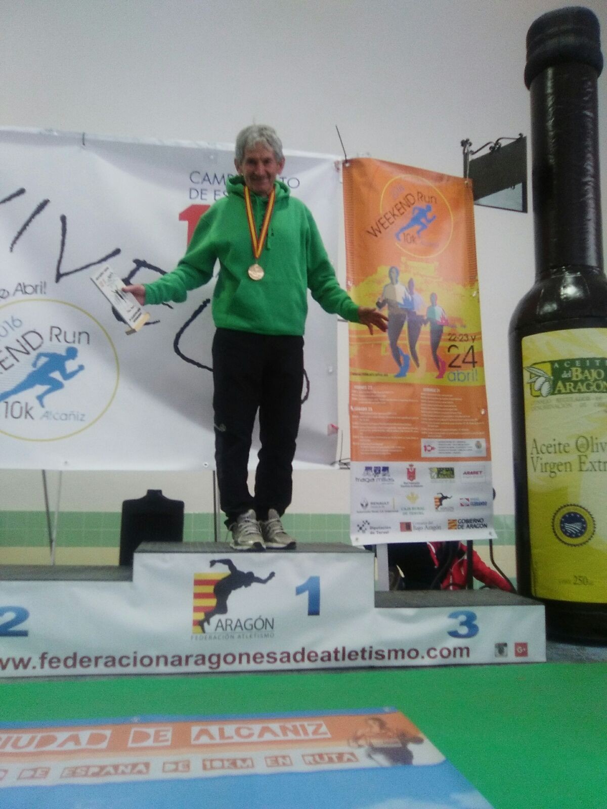 Mercero, Espainiako 10 km-ko txapelduna