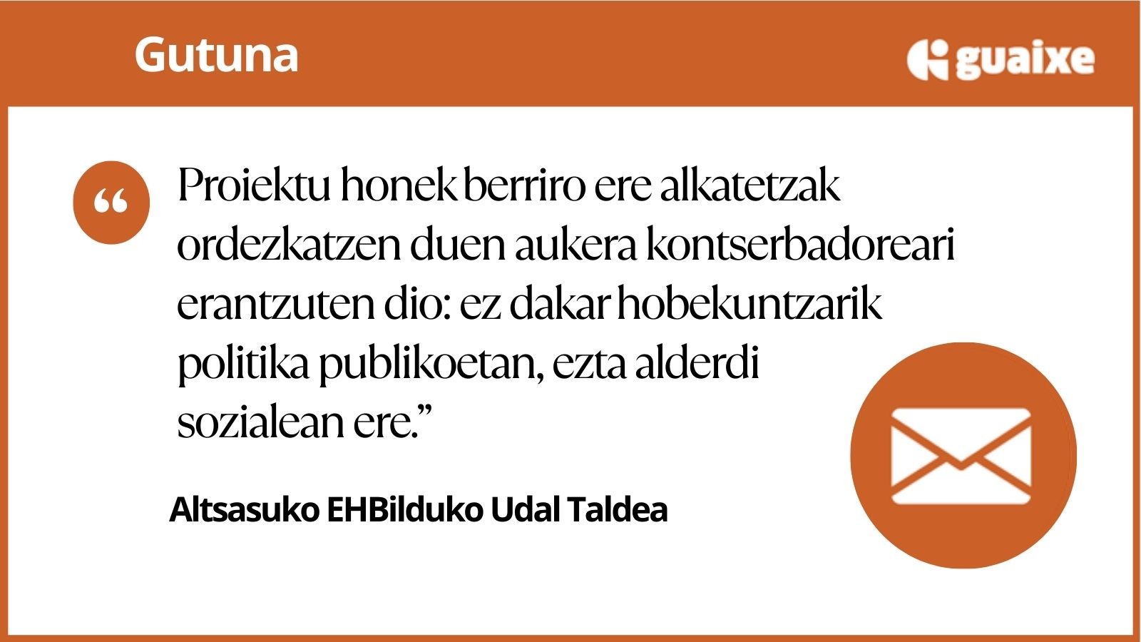 EH Bildu Altsasuko 2026ko aurrekontu proiektuaz