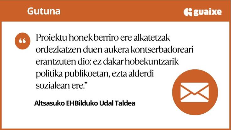 EH Bildu Altsasuko 2026ko aurrekontu proiektuaz