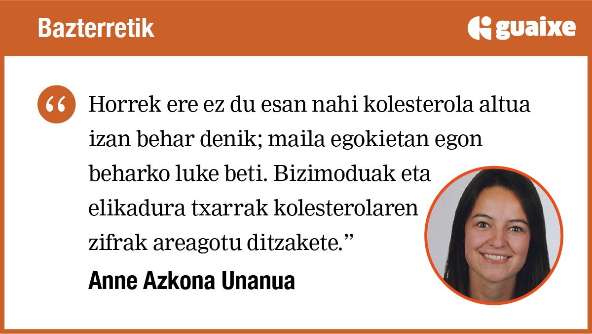 Kolesterola odol analisietan