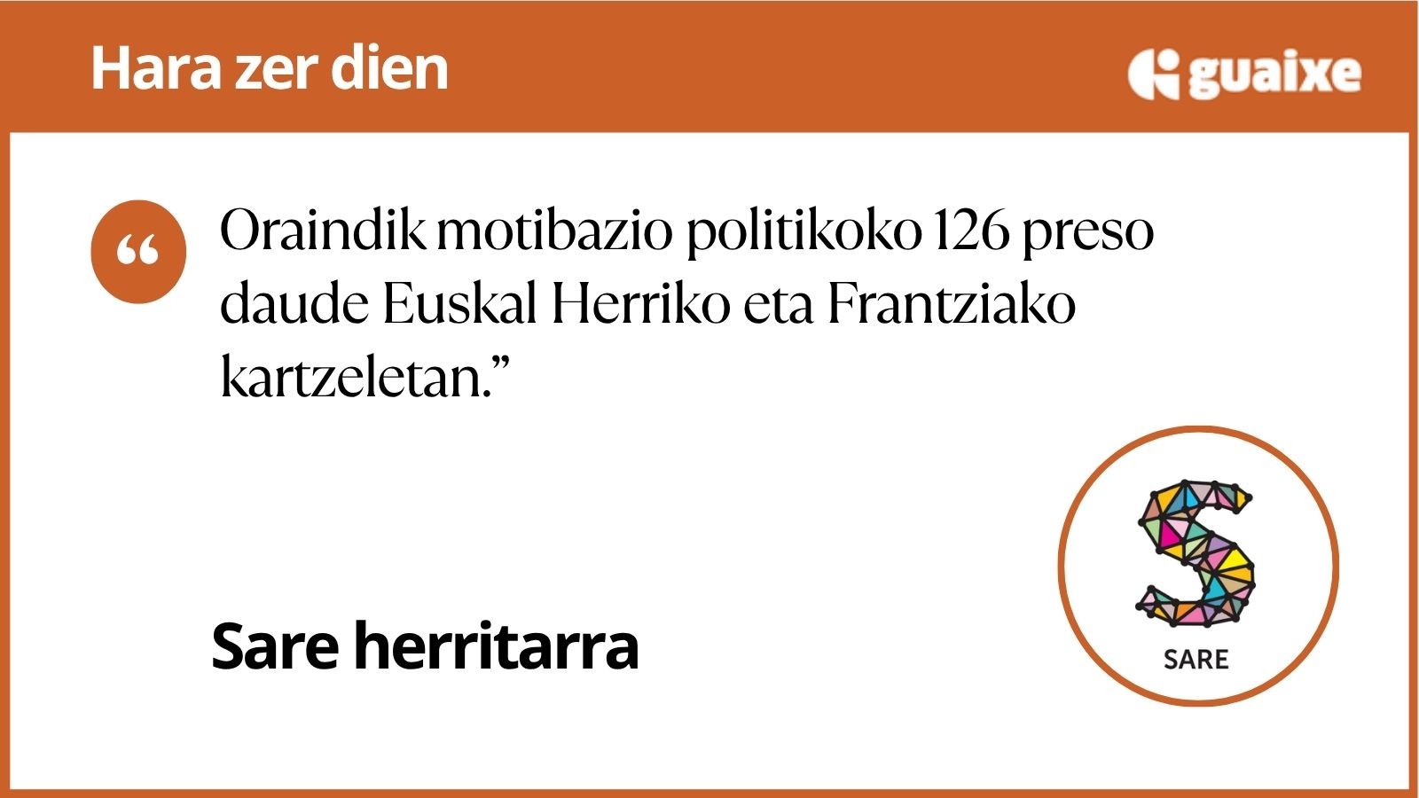 Presoak eta biktima GUZTIAK