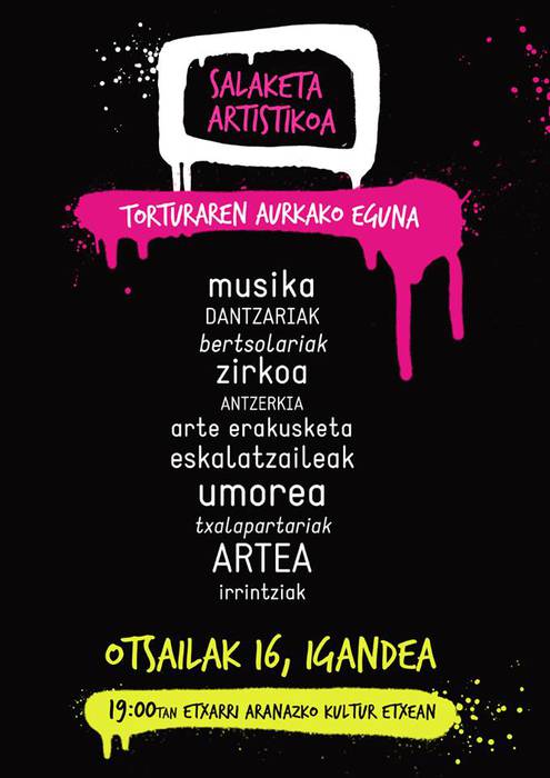 Torturaren salaketa artistikoa