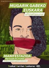 Mugarik gabeko euskara, ofizialtasuna!