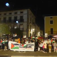 Palestinaren aldeko manifestazioa deitu dute