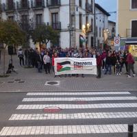 Palestinaren aldeko elkarretaratzeak