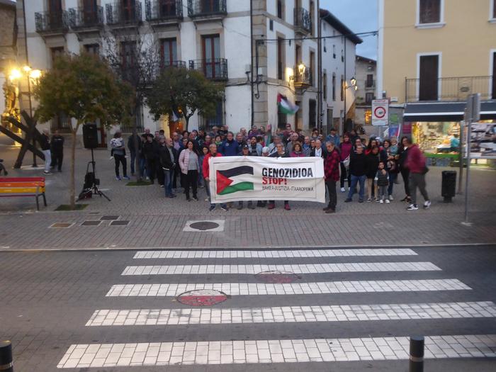 Palestinaren aldeko kontzentrazioa