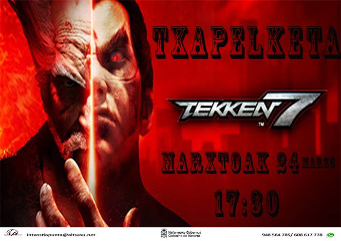 Gazte agenda. Tekken7 txapelketa.
