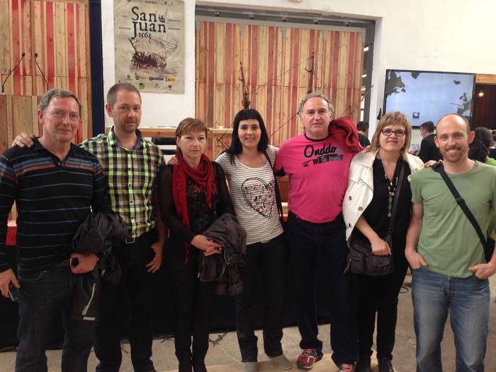 San Juan baleontzia, gertuago 