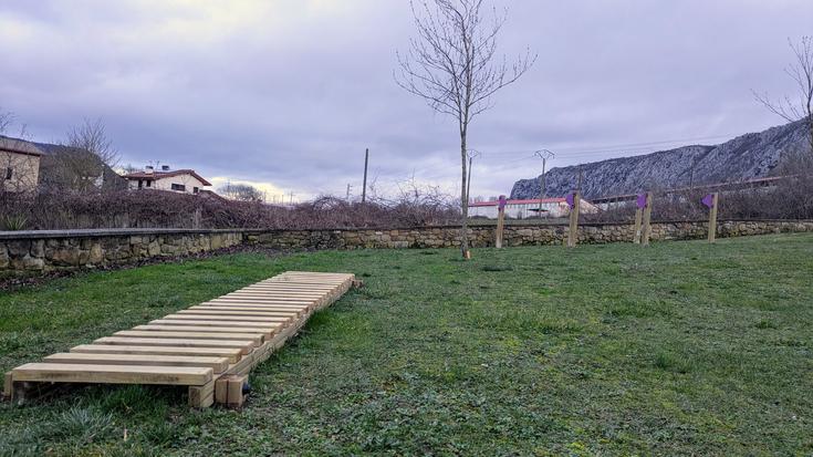 Bizikleta parkea egin dute Ziordian