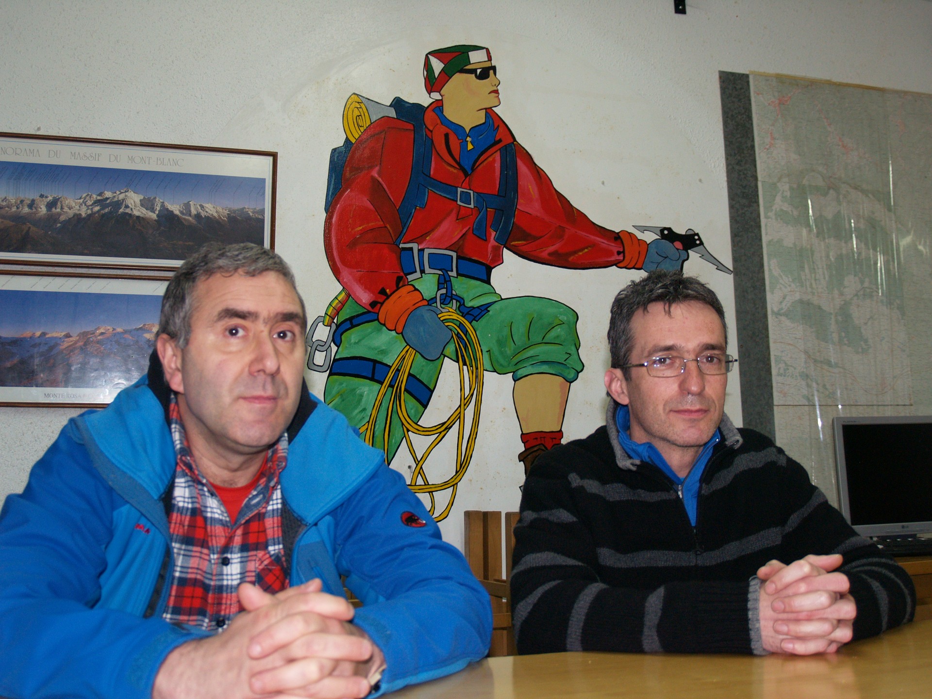 Javier Zelaiaren argazkien proiekzioa