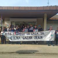 'Genozidioari ez. Israeli zigorrak orain' elkarretaratzea