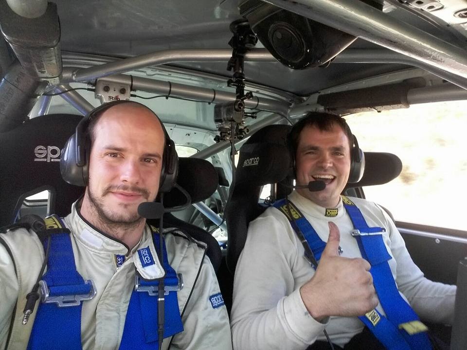 Goñi eta Arive zazpigarrenak Garesko Rallysprintean