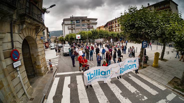 Sareren Donostiako manifestaziora joateko, autobusak