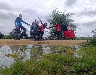 Pedalei eraginez aurpegian airea sentitzeko eskubidearen alde eginez