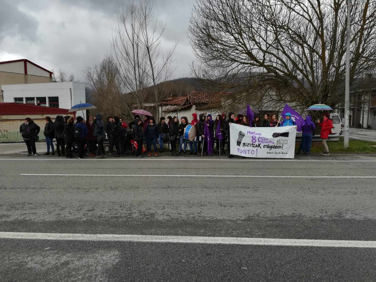 Manifestaziorako indarrak hartzen