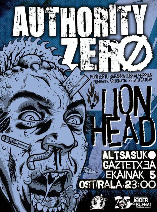 Autority zero eta Lion head