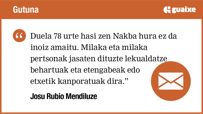 Nakbari: 78 urteko erresistentzia