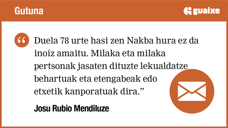Nakbari: 78 urteko erresistentzia