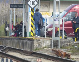 Arabako Lautadako tren zerbitzuaren erabiltzaileendako informazio sistema berria