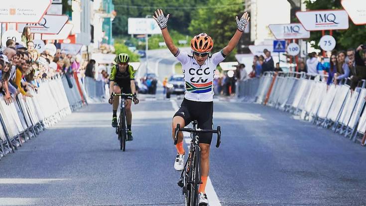 Moolman-Pasiok irabazi zuen atzo Emakumezkoen Nafarroako Klasikoko lehen etapa