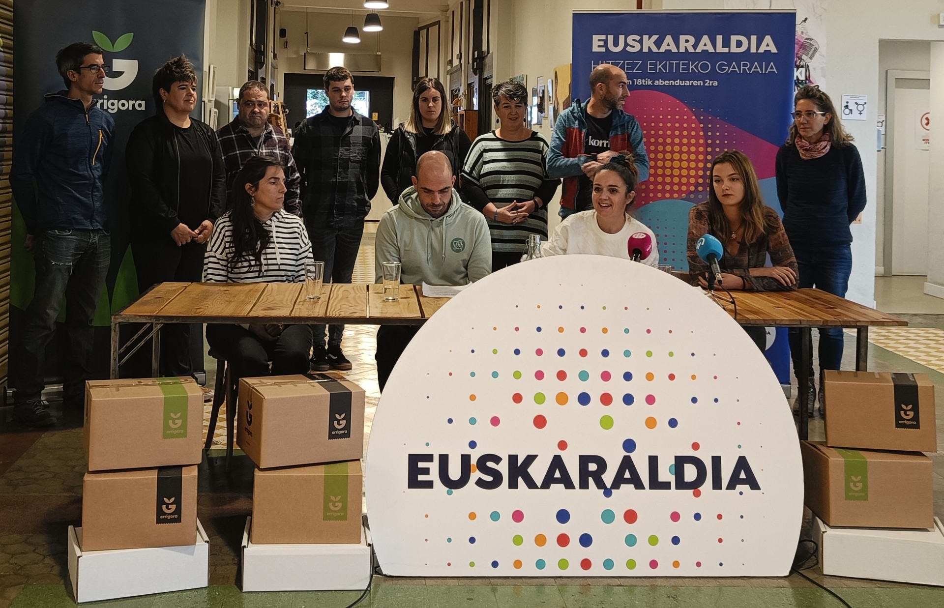 Errigorak Euskaraldiari eman dio lekukoa