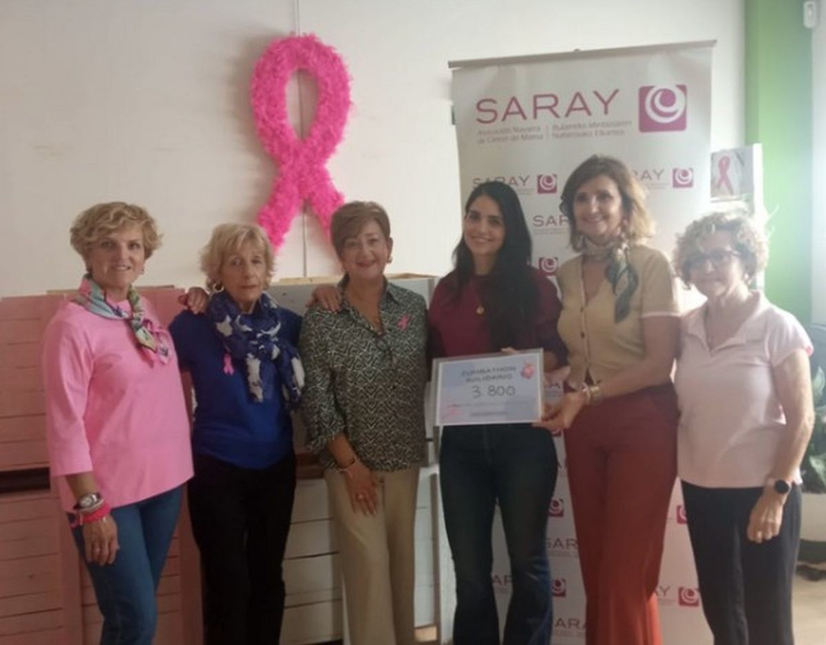 Altsasuko I. Zumbathoi Solidarioan bildutakoa jaso du Saray-k