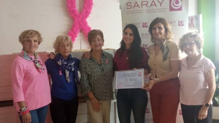 Altsasuko I. Zumbathoi Solidarioan bildutakoa jaso du Saray-k