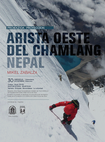 Arista oeste del Chamlang (Nepal)