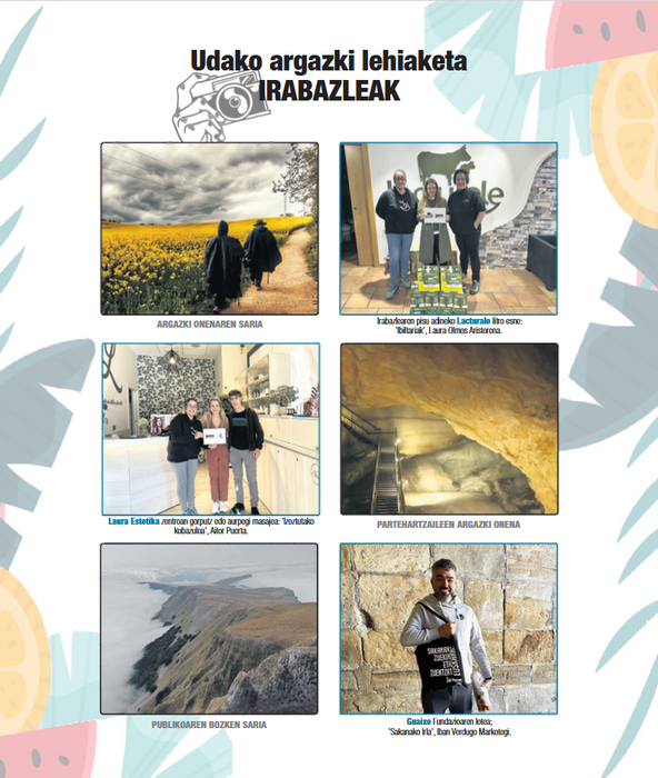 2025eko Udako Lehiaketako irabazleak