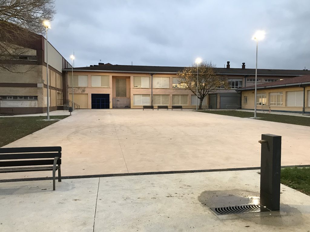 Zelandiko patioa eraberrituta
