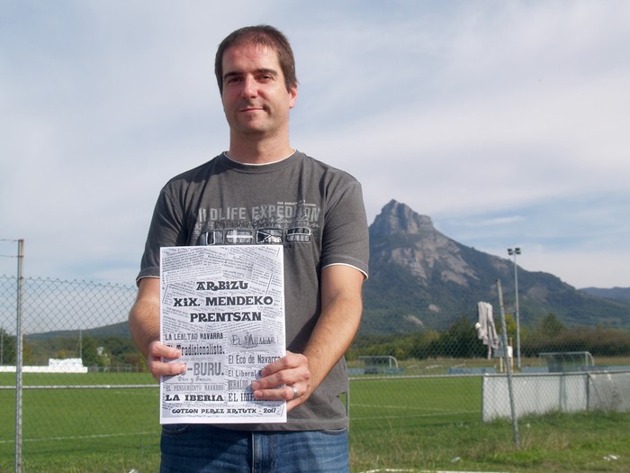 Gotzon Perez Artutx, Hemeroteka aztertzailea: “Pentsatu nuen Arbizurako gauza polita izanen zela”