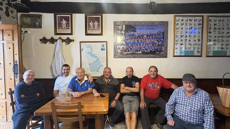 Olaztin, pilota goxua bueltan