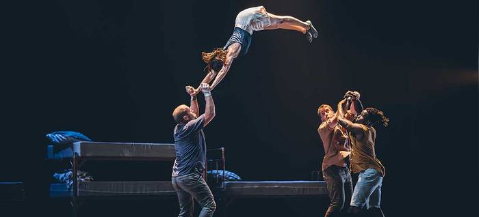 'R.E.M.' ikuskizunaren emanaldia