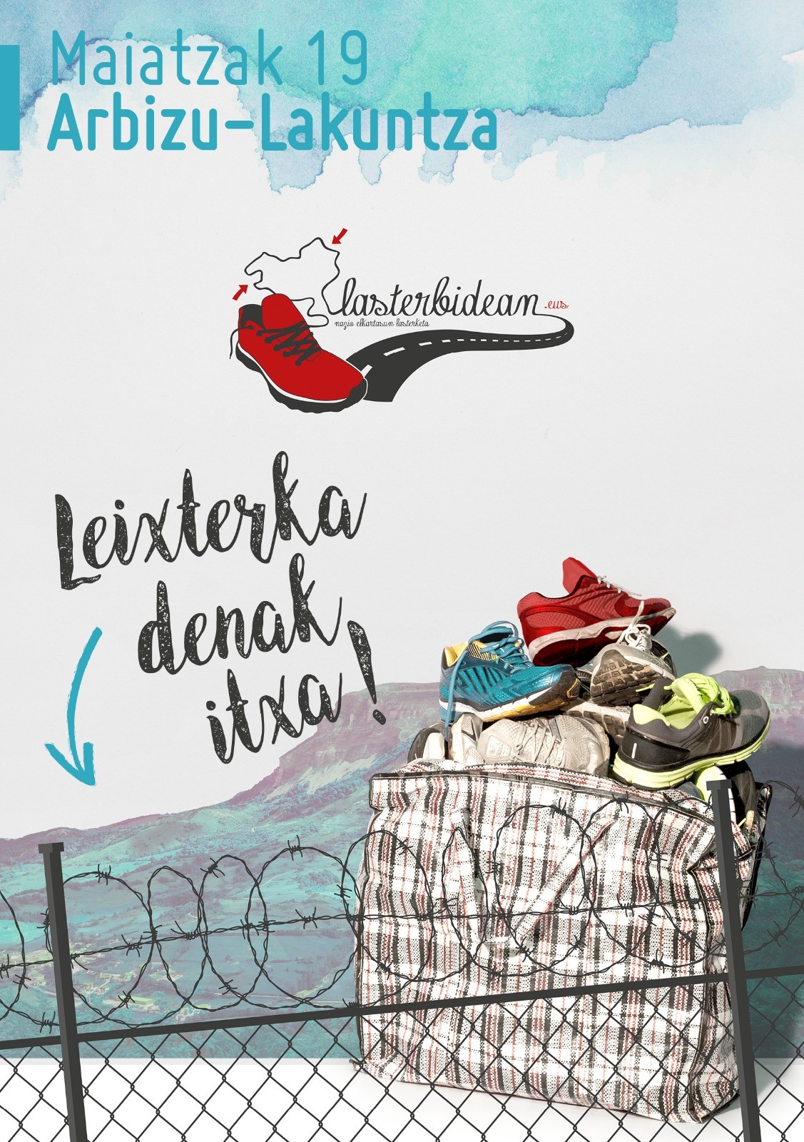 Lasterbidean lasterketa aurkeztu dute