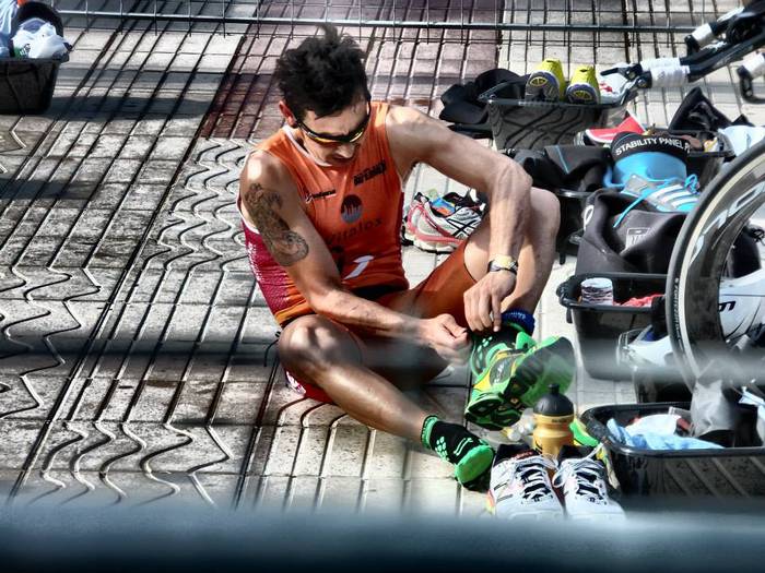 Triatleta sakandarrak bikain Saloun