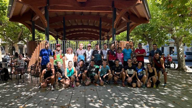 50 orduz jarraian 50 igoera mendi puntara