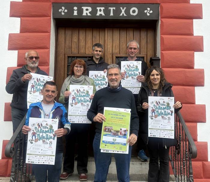 Sakanako Ibilaldiak 35 edizio beteko ditu eta El Salvador lagunduko du