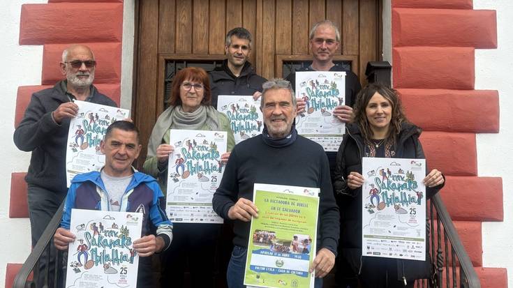 Sakanako Ibilaldiak 35 edizio beteko ditu eta El Salvador lagunduko du