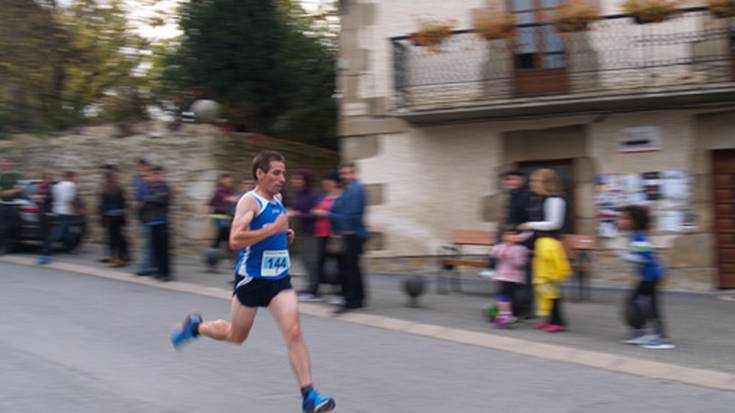 II. Nafarroako Lasterketa Solidarioa: Audikana hirugarrena (5 km) eta Berdud 19.a (10 km)