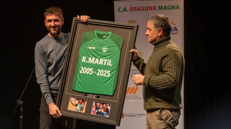 Etxekoekin, eta etxean esan du agur Roberto Martilek