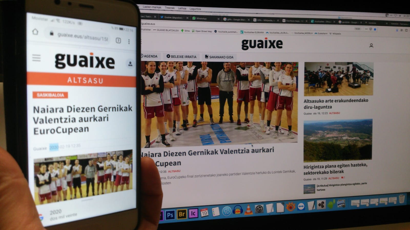 2019an %36 hazi da TOKIKOMeko webguneen kontsumoa