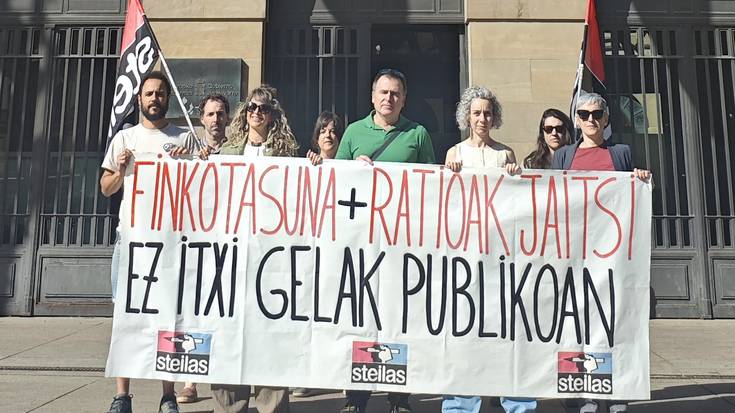 Uharteko eta Arbizuko eskoletan gelak ixteko arriskua dagoela esan du STEILASek