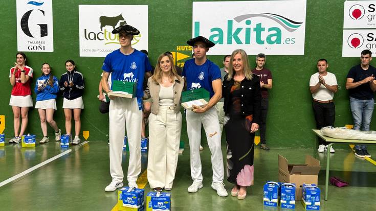Irurtzungo txapelek badute jabea
