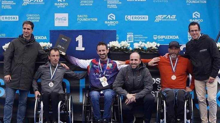 Iñaki Mujika, Salto 15K podiumaren gorenean