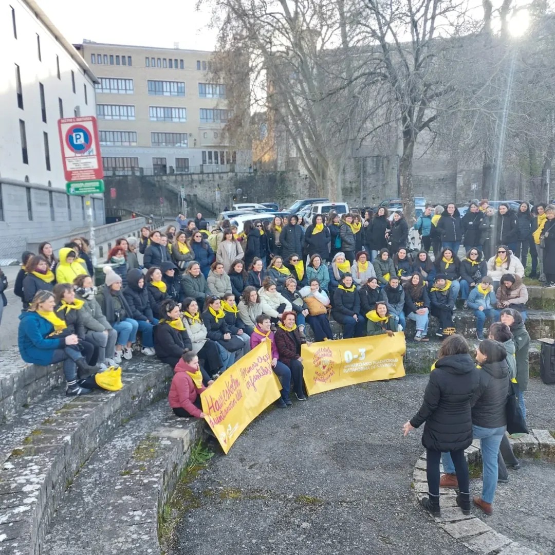 Haur eskoletako langileek "duintasuna" eskatuko dute