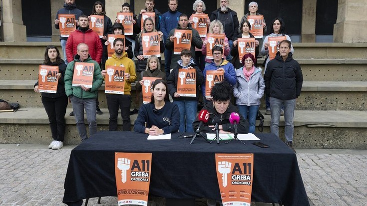 A11rako greba deialdiaren agerraldia Maider Domingorekin (ELA)