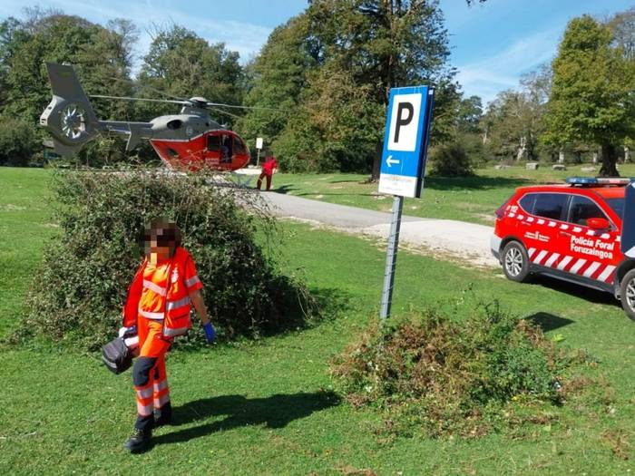 Motorzaleak min hartu zuen